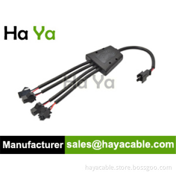 2-Pin JST SM 4 Way Splitter Cable